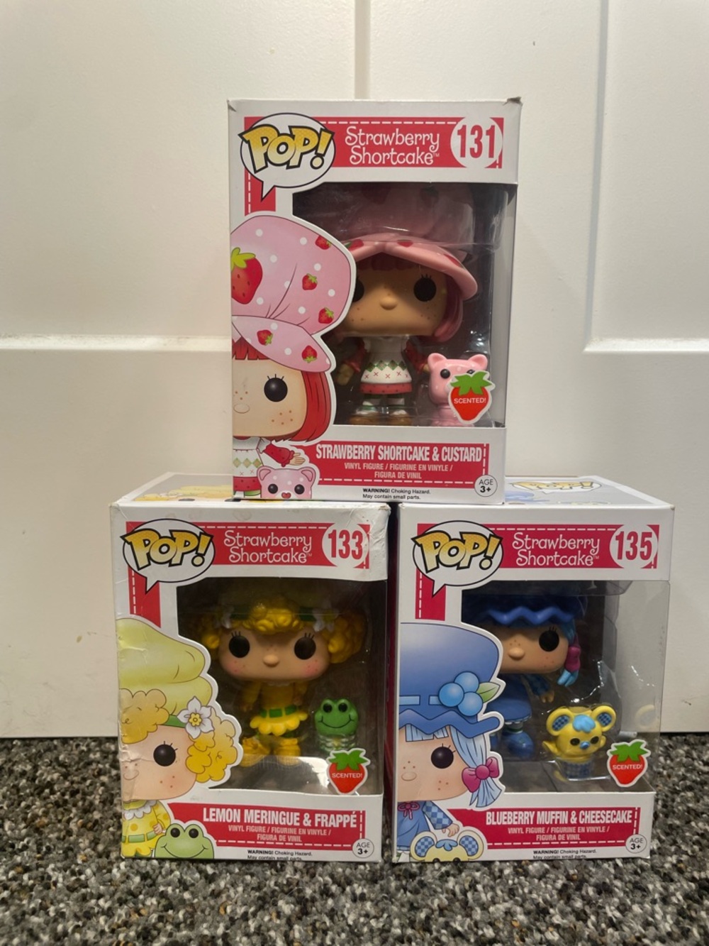 Funko Pop! Strawberry Shortcake Trio - Scented Vinyl Figures